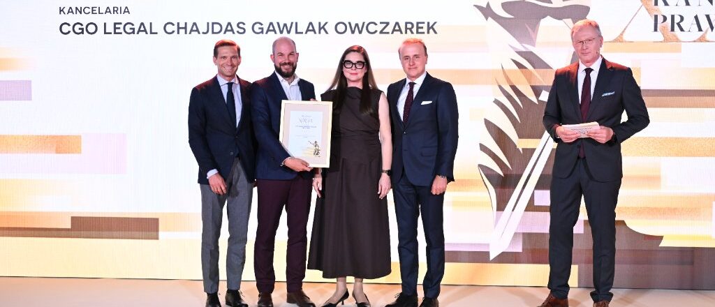 I miejsce w regionie łódzkim — Ranking Kancelarii Prawniczych Rzeczpospolita 2026
